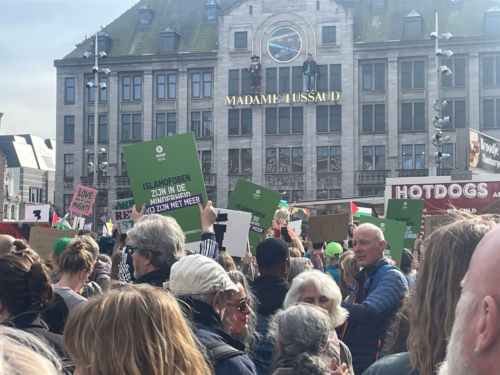 Demo tegen racisme en fascisme 2025